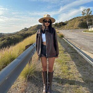 RUBI AUSTRALIA Camel Wool Rancher Hat